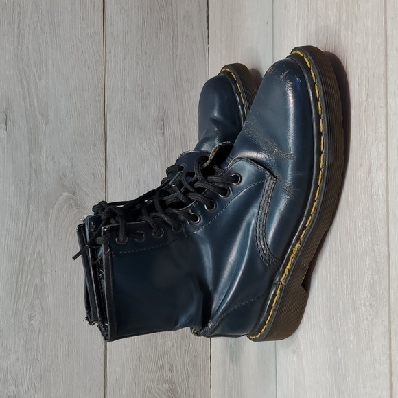 Vintage Doc Dr.Martens Womens The Original England Chunky Boots shoes  UK5 US7 - Picture 1 of 14